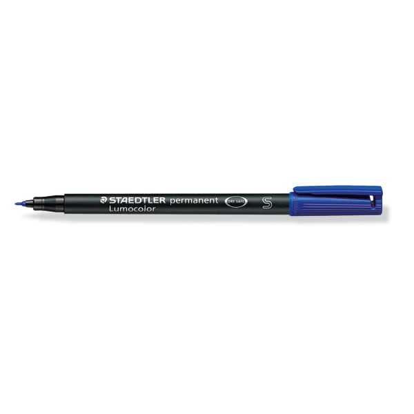 ステッドラー ルモカラーペン 超極細書きS（線幅 0.4～0.45mm） 油性