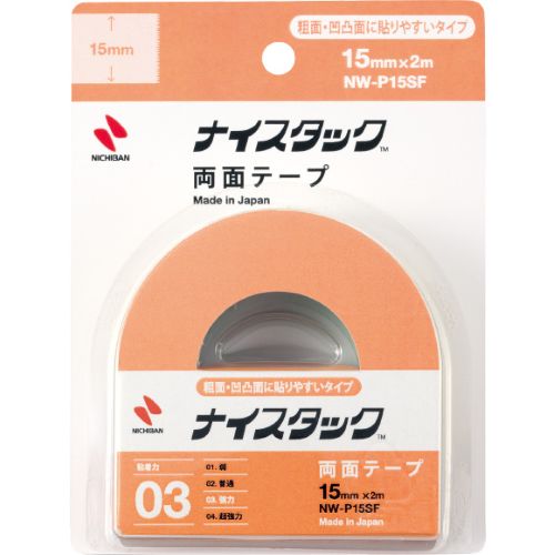 ナイスタック 粗面・凹凸に貼りやすいタイプ