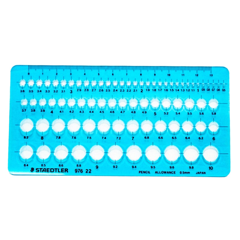 ステッドラー 極小円定規 インクエッジ付 976 22