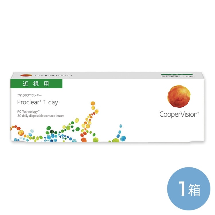 プロクリアワンデー 90枚入(近視のみ※遠近対象外) 4箱 両眼6ヶ月分