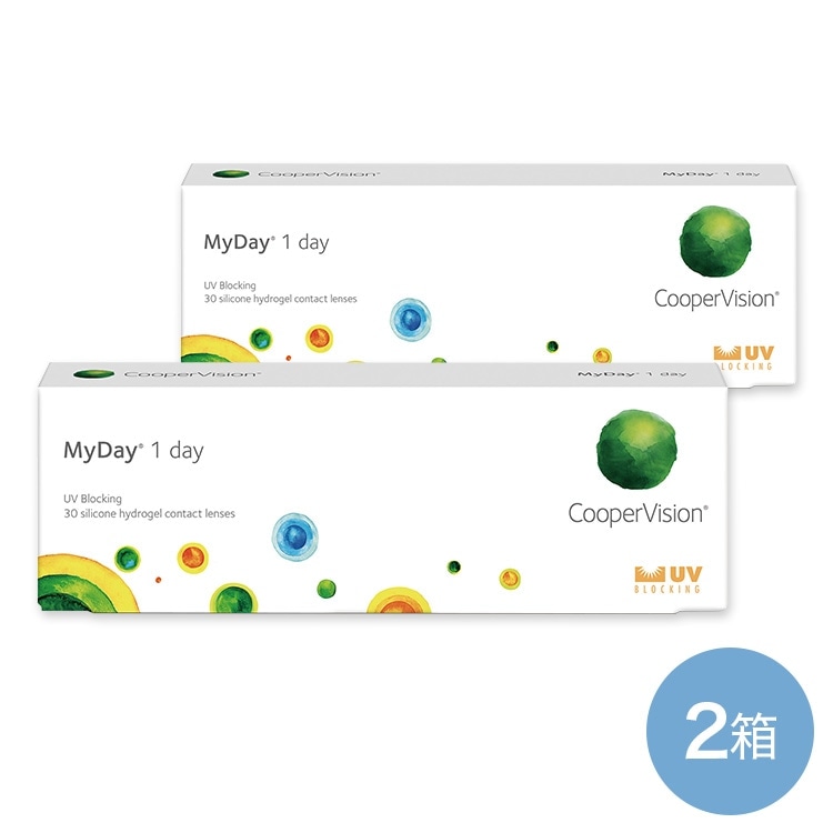 Myday 公式アカウント1  MyDay®（マイデイ®） - 近視用・遠視用コンタクトレンズ（1日使い捨て