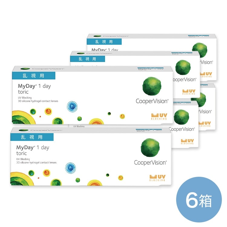 マイデイトーリック(乱視用) 6箱　　両眼3ヶ月分
