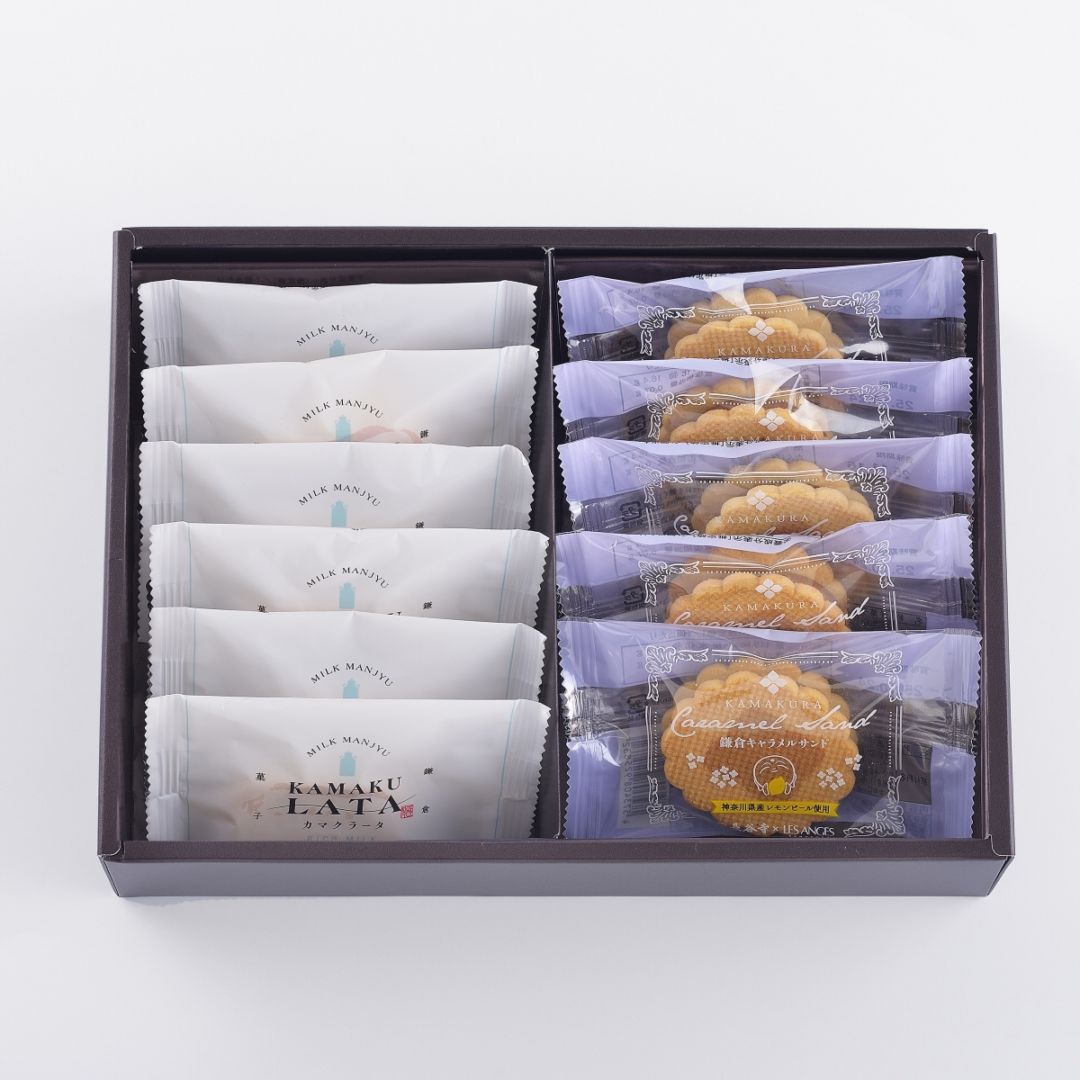 鎌倉アソート01  キャラメルサンド＆カマクラータ