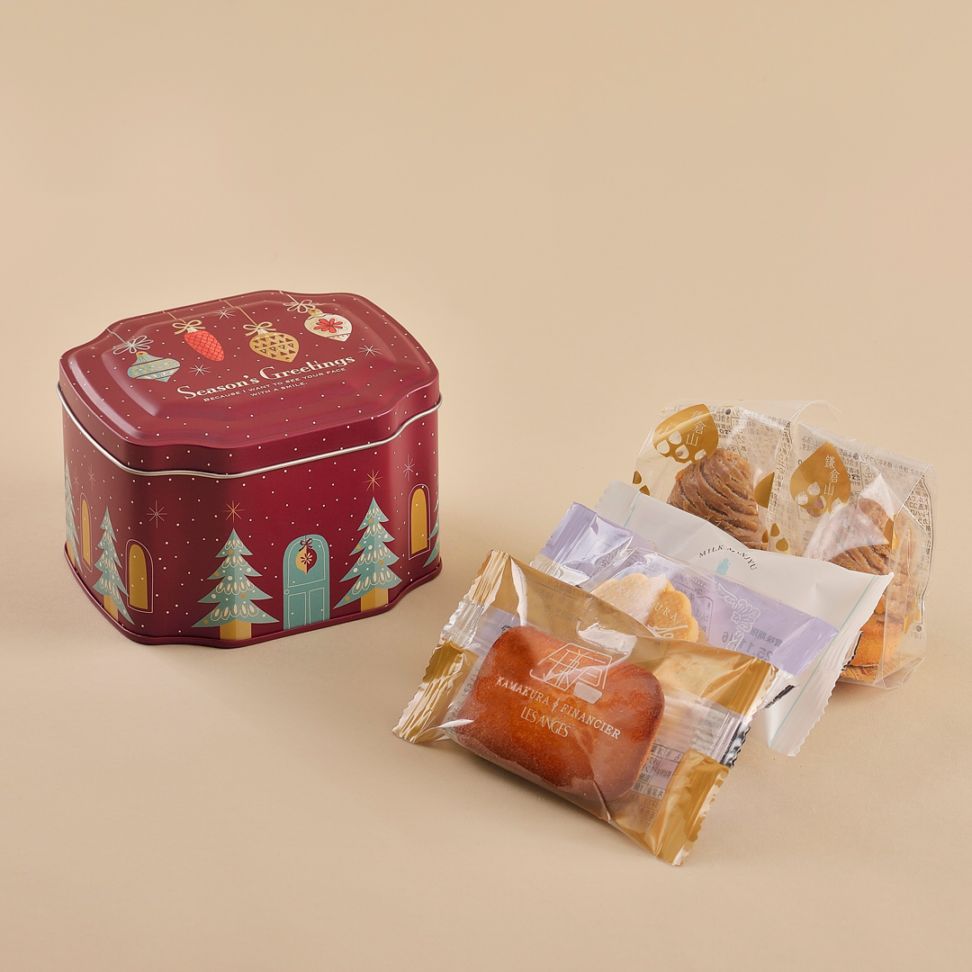 通販限定】2025クリスマスオーナメントギフト缶｜神奈川県鎌倉のお土産