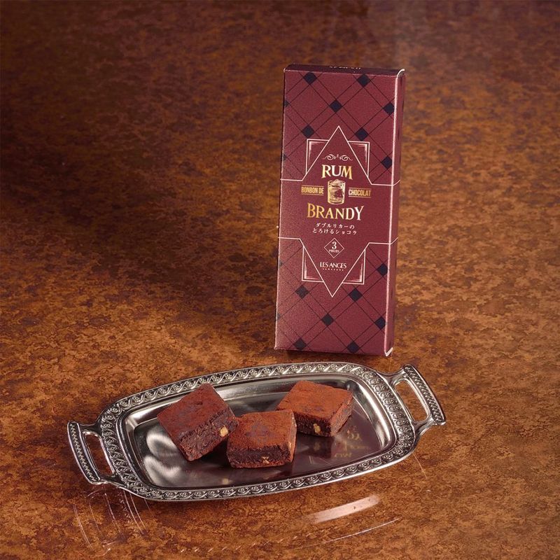 ダブルリカーのとろけるショコラ　３個入