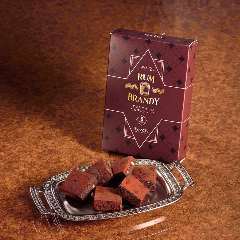 ダブルリカーのとろけるショコラ　6個入