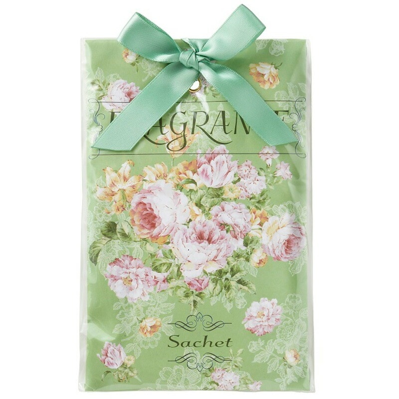 【メール便可】　サシェL　マーキーズの香り　【薔薇雑貨　ローズ雑貨　フレグランス　ポプリ　芳香剤　消臭剤　プレゼント】