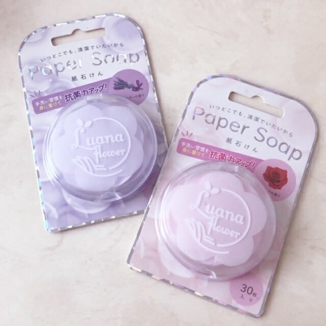 ペーパーソープ（紙せっけん） 　【薔薇雑貨　ローズ雑貨　コスメティック　スキンケア　ハンドソープ　フレグランス】