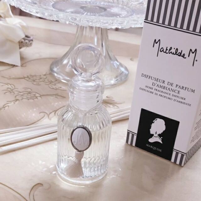 マチルドエム　ディフューザー　マーキーズの香り　【薔薇雑貨　フレグランス　アロマ　シャビーシック　ギフト　プレゼント】