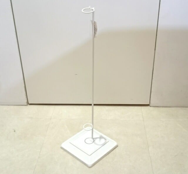 アイアンスタンド（ビッグローズ専用）　ホワイト　【薔薇雑貨　ローズ雑貨　造花　大きい薔薇　オブジェ　ギフト　パーティー　贈り物