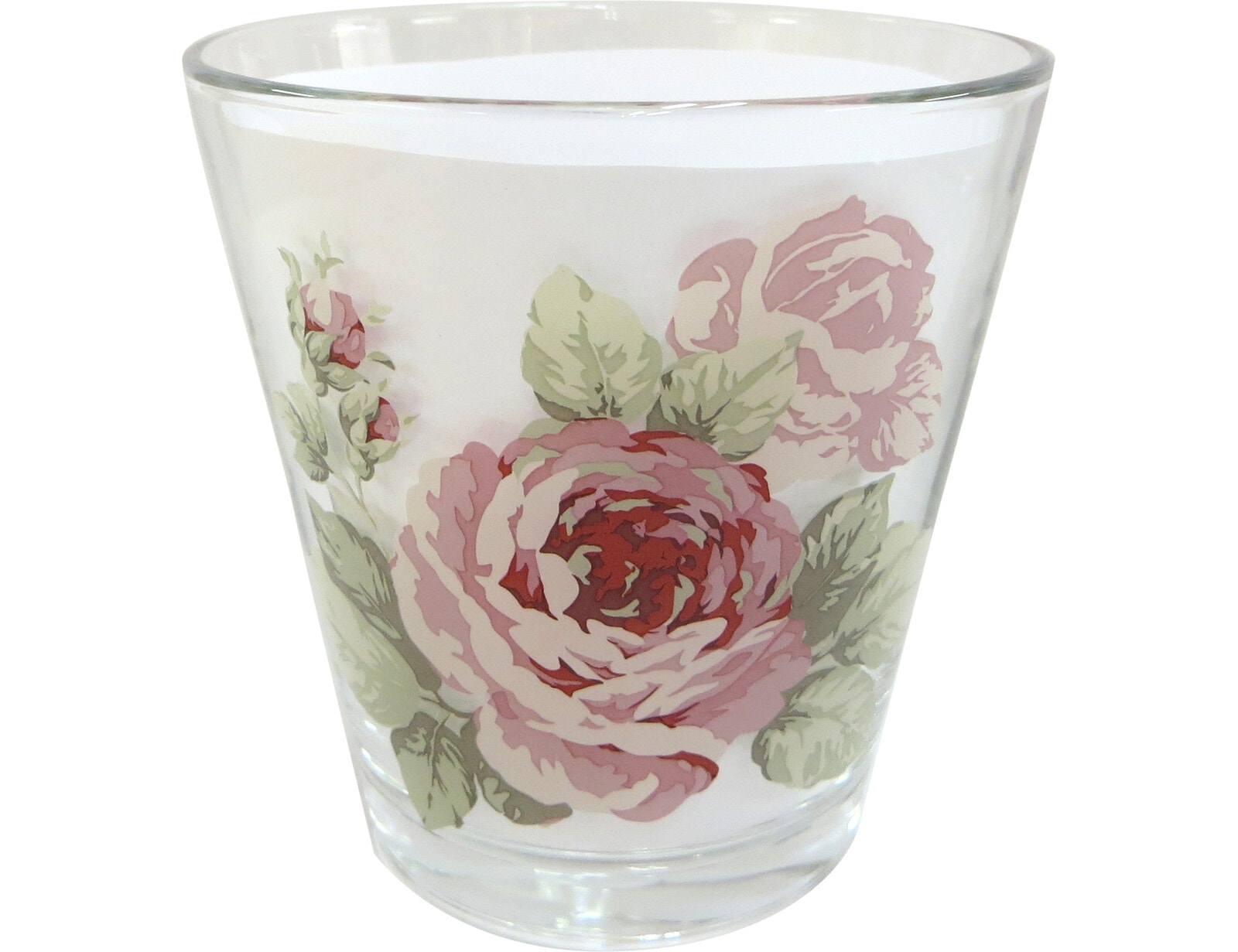 ガラスタンブラー　ルーシー　日本製　【薔薇雑貨　ローズ雑貨　コップ　グラス　洋食器　キッチン雑貨　ティータイム　プレゼント】