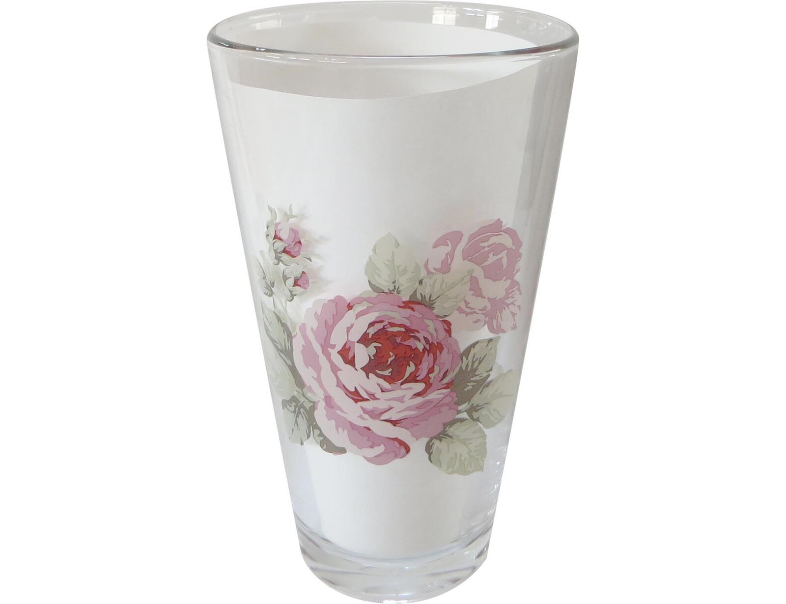 ロングガラスタンブラー　ルーシー　日本製　【薔薇雑貨　ローズ雑貨　コップ　グラス　洋食器　キッチン雑貨　ティータイム　プレゼント】