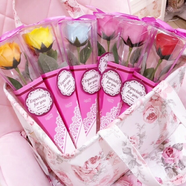 ローズバス　ケリーブーケ（レース）　【薔薇雑貨　入浴剤　バスグッズ　フラワーバス　バブルバス　お風呂　ギフト　プレゼント】