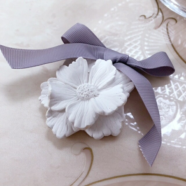 マチルドエム　センティッドデコ　コットンフラワーの香り　【薔薇雑貨　フレグランス　アロマ　シャビーシック　ギフト　プレゼント】