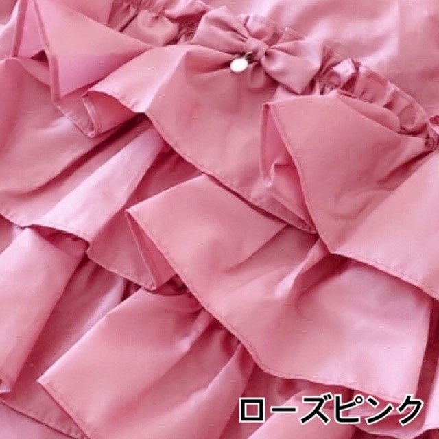 【メール便可】フリルエコバッグＬ　【薔薇雑貨　リボン　ロココ　プリンセス　サブバッグ　携帯バッグ　軽量　ショッピングバッグ　ポーチ】