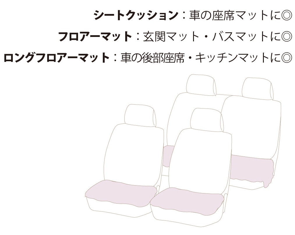 シートクッション　グローリア　【薔薇雑貨　ローズ雑貨　座布団　ラグ　マット　キルト　座席マット　チェアーマット　敷物　花柄】