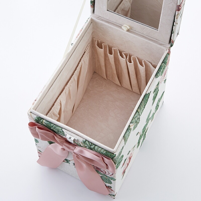 メイクボックス ルドゥーテローズ アクアフラワー 【薔薇雑貨 姫系雑貨