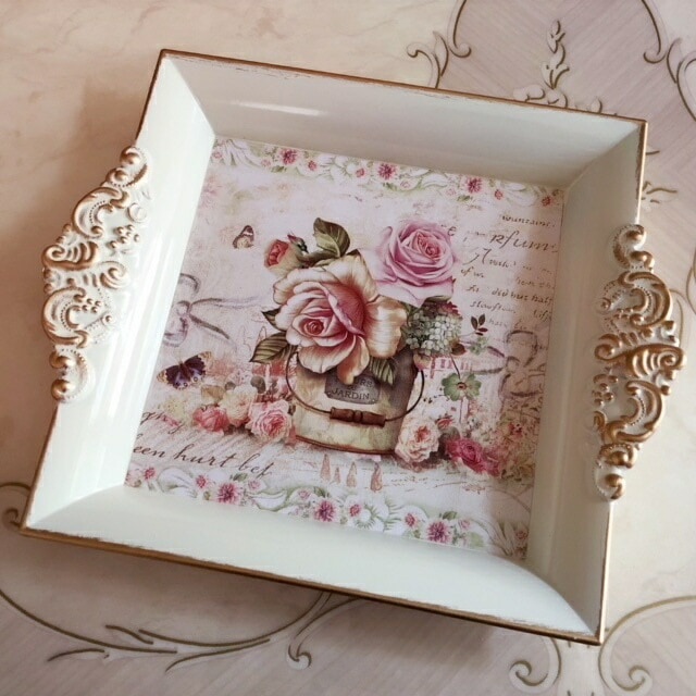 大きな貴婦人パニエ♡薔薇♡ドレッシー♡小物入れ♡収納♡ 大きな貴婦人パニエ♡薔薇♡ドレッシー♡小物入れ♡収納♡