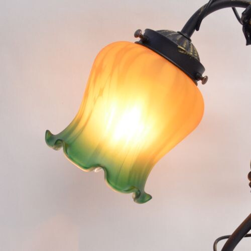 アンティックローズランプ１灯　【薔薇雑貨　ローズ雑貨　姫系雑貨　プリンセス　シャンデリア　タッチセンサー　贈り物　ライト　照明】