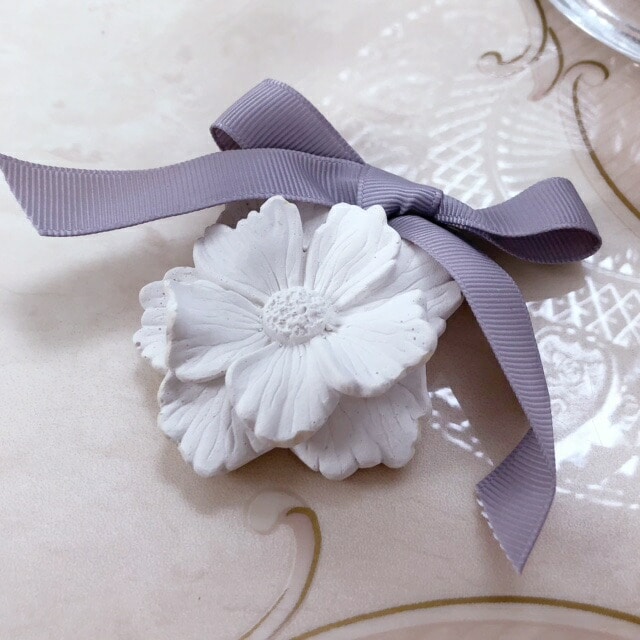 マチルドエム　センティッドデコ　コットンフラワーの香り　【薔薇雑貨　フレグランス　アロマ　シャビーシック　ギフト　プレゼント】