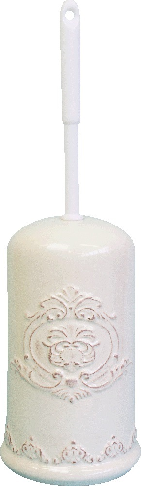 陶器トイレブラシ　ロイヤルアーデン　【薔薇雑貨　ローズ雑貨　サニタリーグッズ　お掃除　トイレタリー】