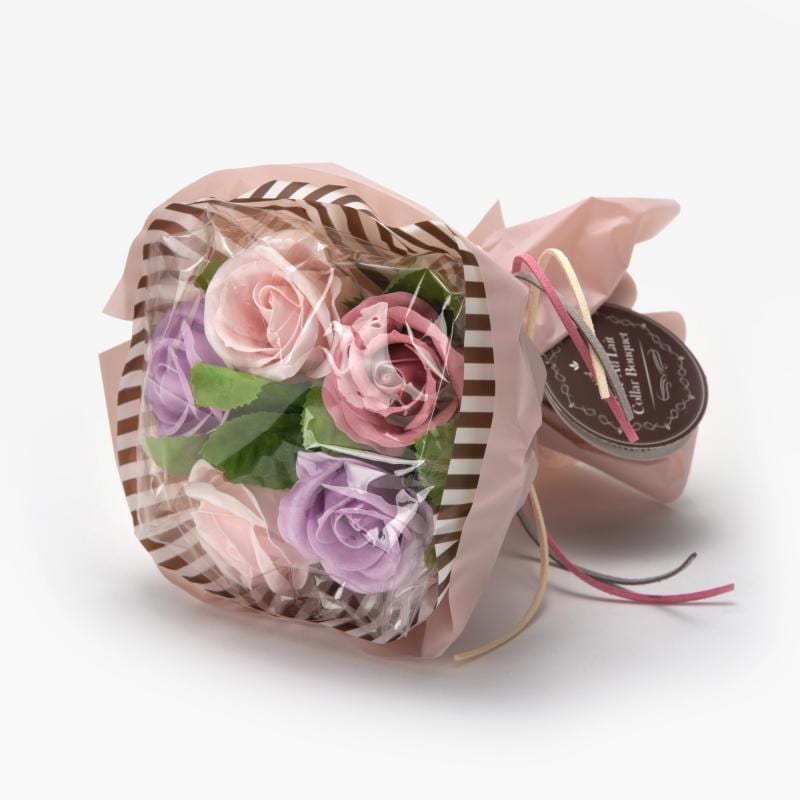 カフェ・オ・レ カラーブーケC　※専用紙袋付き　【薔薇雑貨　バスグッズ　バスペタル　フレグランス　花束　入浴剤　バブルバス　お風呂　ギフト　プレゼント】