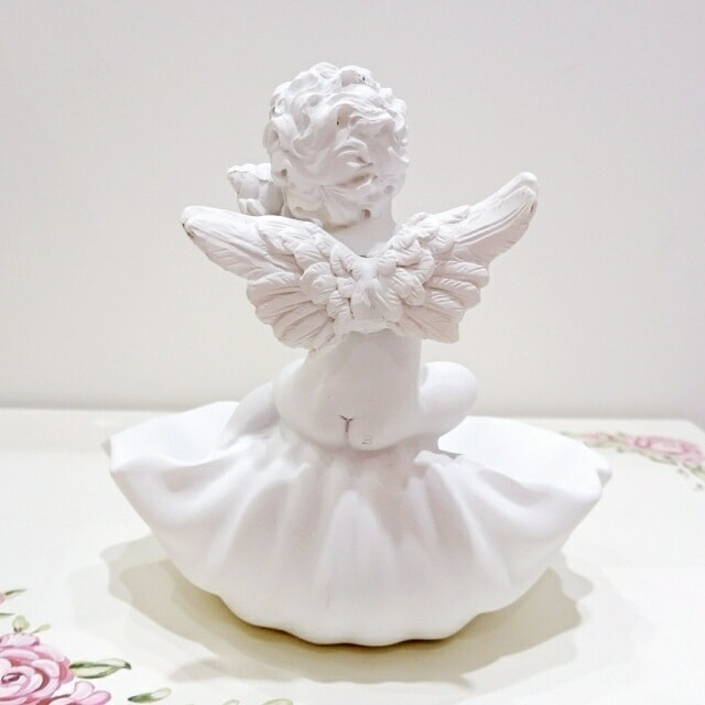 エンジェルシェル型小物入れ 【天使雑貨 エンジェル雑貨
