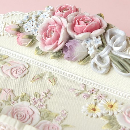 ★R様ご確認用★ハンドメイド＊天使＊ボックス＊薔薇＊小物入れ ☆R様ご確認用☆ハンドメイド＊天使＊ボックス＊薔薇＊小物