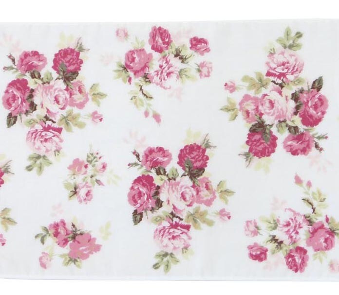 【メール便可】ヘアーバンド　ミッシェル　日本製　【薔薇雑貨　ローズ雑貨　カチューシャ　洗面　サニタリー　花柄　タオル】