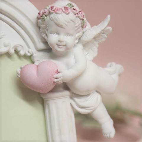 クラシックエンゼルフォトフレーム 　【天使雑貨　エンジェル雑貨　エンゼル雑貨　置物　写真立て　プレゼント　贈答】