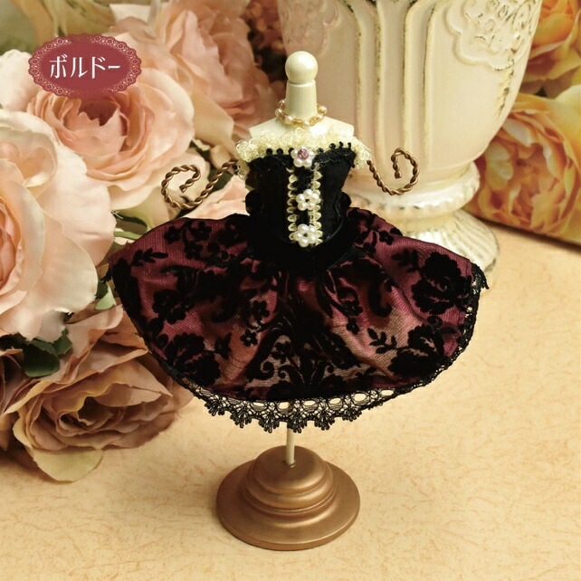 アラベスクプレミアム　アクセサリートルソーS　【薔薇雑貨　ローズ　ロココ　プリンセス　バレリーナ　アクセサリースタンド】
