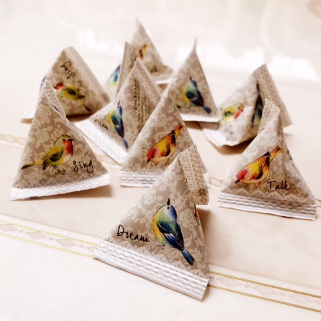 チェルシーガーデンティー　青い鳥のシュガーギフト　１０個入り　【薔薇雑貨　ローズ　紅茶　ギフト　プレゼント　薔薇の紅茶　小鳥】