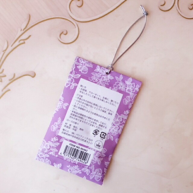 【メール便可】サシェ（小）　ローズの香り　【薔薇雑貨　ローズ雑貨　フレグランス　ポプリ　芳香剤　消臭剤　　バラの香り　プレゼント】