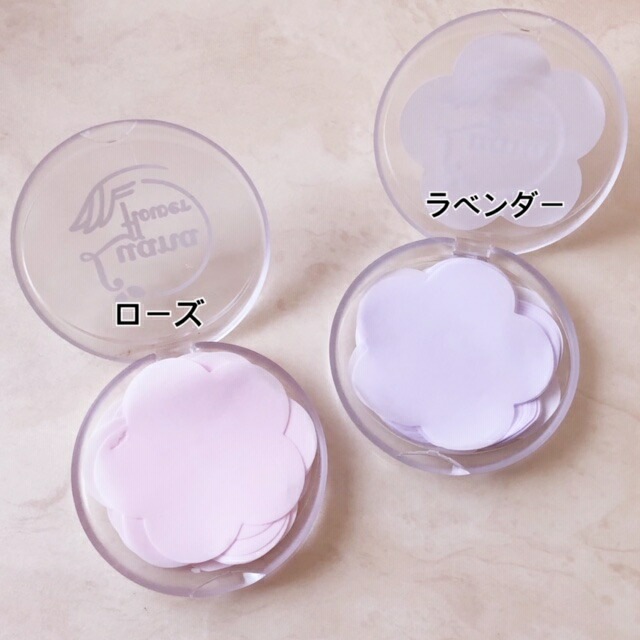 ペーパーソープ（紙せっけん） 　【薔薇雑貨　ローズ雑貨　コスメティック　スキンケア　ハンドソープ　フレグランス】