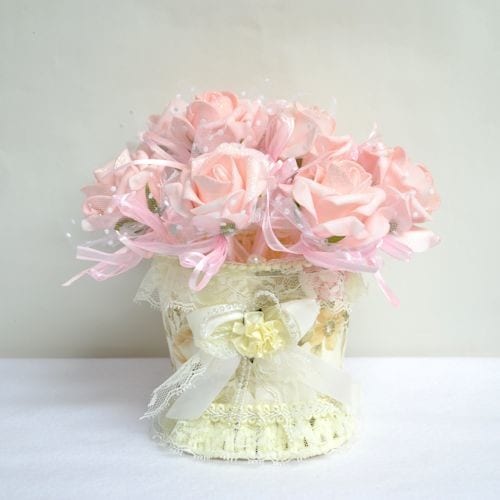 ローズボールペン 【薔薇雑貨 花柄 造花 ブーケ 文房具 ステーショナリー 花束 プレゼント ギフト】