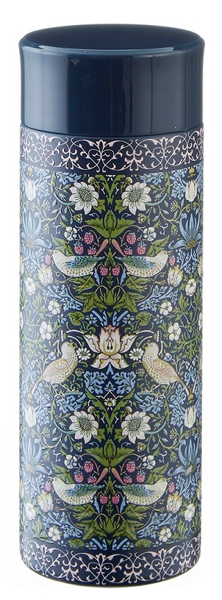 携帯まほうびん スクリューボトル 300ml バード&ストロベリー 【薔薇雑貨 ローズ雑貨 水筒 魔法瓶 タンブラー マグボトル】