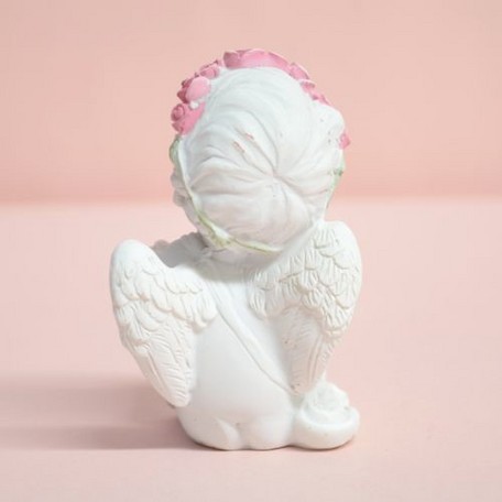 ローズブーケエンジェル　【薔薇雑貨　ローズ　エンゼル　天使　フェアリー　インテリア　オブジェ　置き物　ギフト　プレゼント　お祝い】