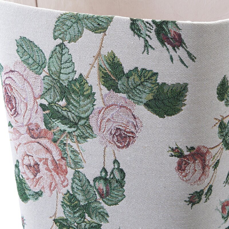 スクエア小物入れ ルドゥーテローズ アクアフラワー 【薔薇雑貨 姫系雑貨 スリッパラック マガジンラック 小物入れ カルトナージュ リボン】