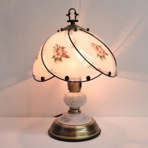 クラシックランプ 【薔薇雑貨 ローズ雑貨 姫系雑貨 プリンセス シャンデリア タッチセンサー 贈り物 ライト 照明】