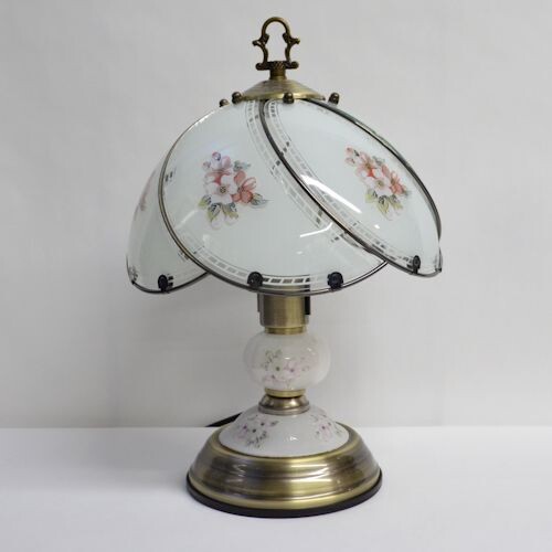 クラシックランプ 【薔薇雑貨 ローズ雑貨 姫系雑貨 プリンセス シャンデリア タッチセンサー 贈り物 ライト 照明】