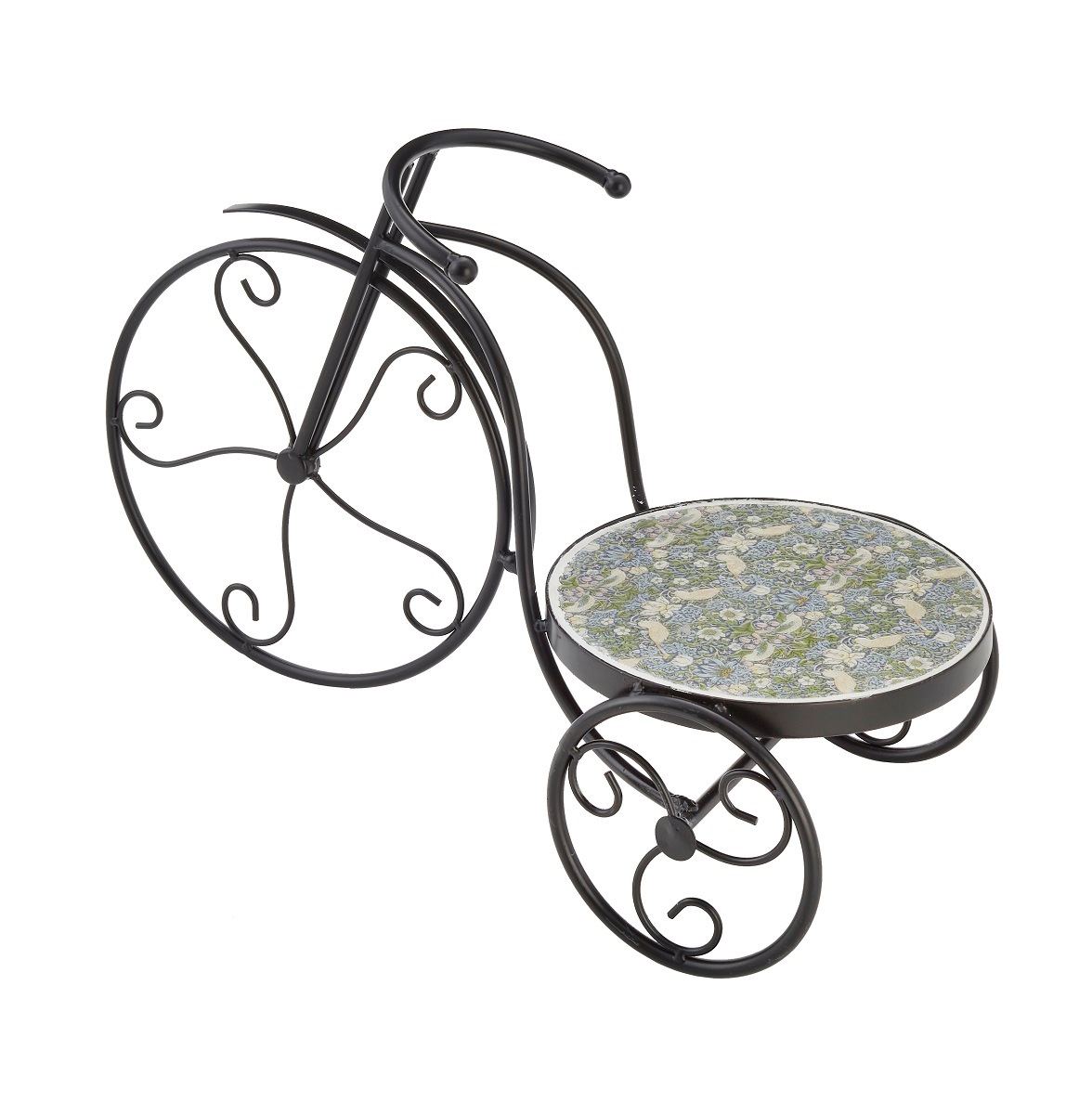 プランタースタンド バード&ストロベリー 【薔薇雑貨 ガーデン用品 プランター台 ガーデニング 花台】