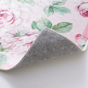 マルチマットロング　Sサイズ　５０×１２０センチ　【薔薇雑貨　玄関マット　ルームマット　キッチンマット　薔薇柄マット　ラグマット　敷物】