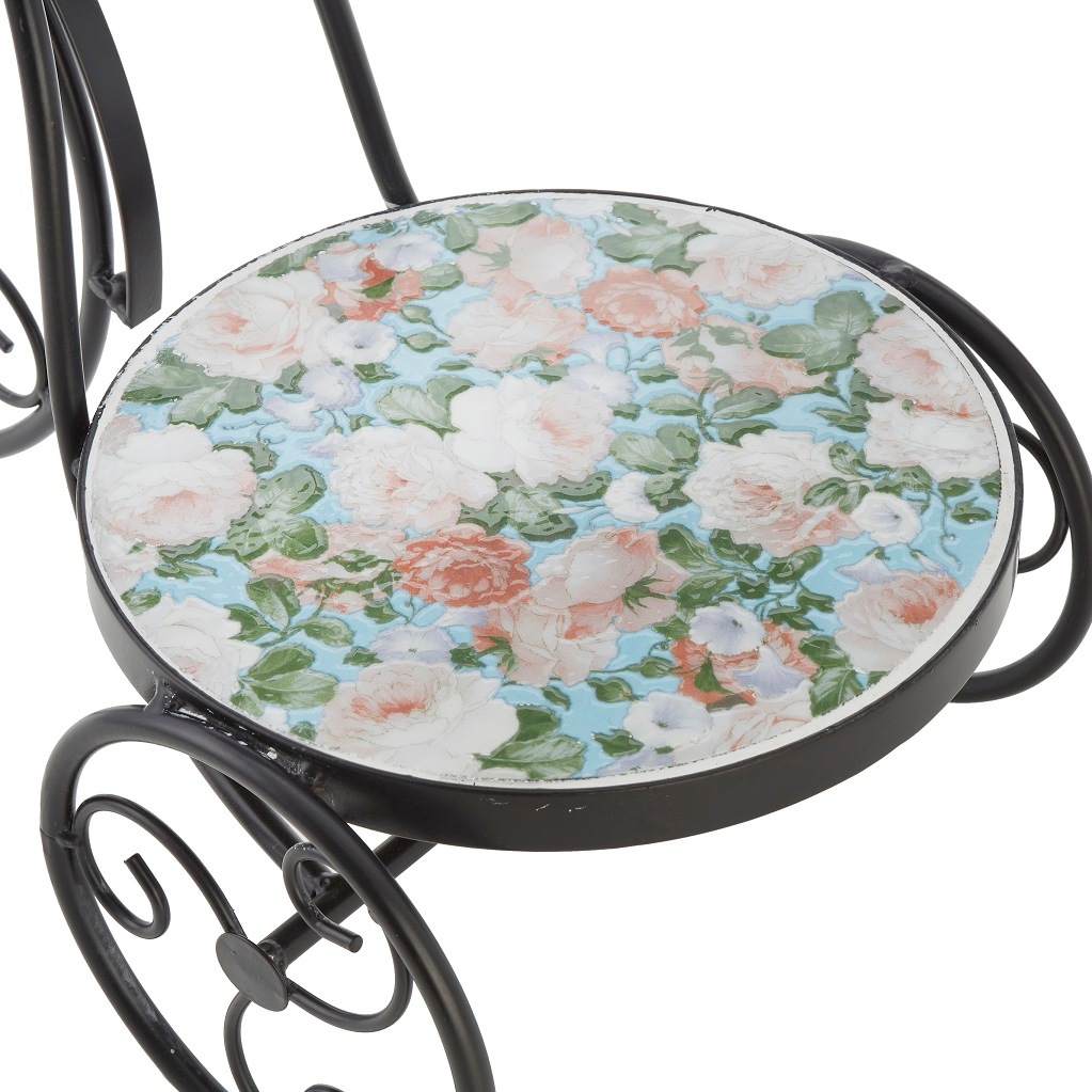 プランタースタンド プリンスローズ 【薔薇雑貨 ガーデン用品 プランター台 ガーデニング 花台】