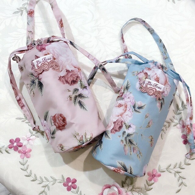 【メール便可】　ルドゥーテブロッサム　ペットボトルケース　【薔薇雑貨　ローズ雑貨　薔薇柄　ペットボトルホルダー　ドリンクケース】