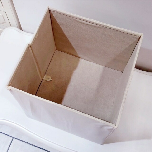 PVC収納スツール　スクエア（正方形）　ルーシー　【薔薇雑貨　花柄　収納ボックス　おもちゃ箱　お片付け　インテリア】