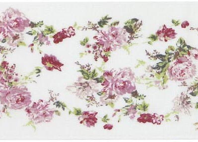 【メール便可】ボディタオル　ローラ　日本製　【薔薇雑貨　ローズ　花柄　バスグッズ　お風呂　サニタリー　ボディスポンジ　低刺激　綿　コットン】