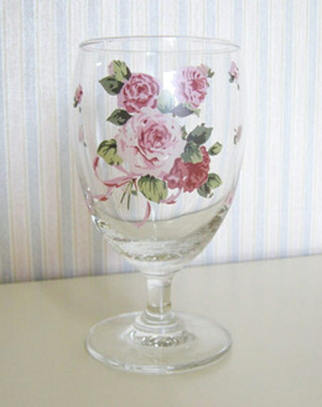 ジュースグラス　ローズヴィーナス　日本製　【薔薇雑貨　ローズ雑貨　コップ　グラス　洋食器　キッチン雑貨　ティータイム　プレゼント】
