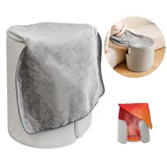 【最短当日発送】パネルヒーター 筒型 熱伝導ブランケット付き タイマー機能 省エネ 静音 遠赤外線 足元 電気 温度調整 暖房 デスクヒーター 机下 デスク下 360度 筒形 195W 暖房器具 防寒グッズ 寒さ対策 オフィス暖房 難燃素材使用 乾燥しない ロイヤルパネルヒーター Lafuture