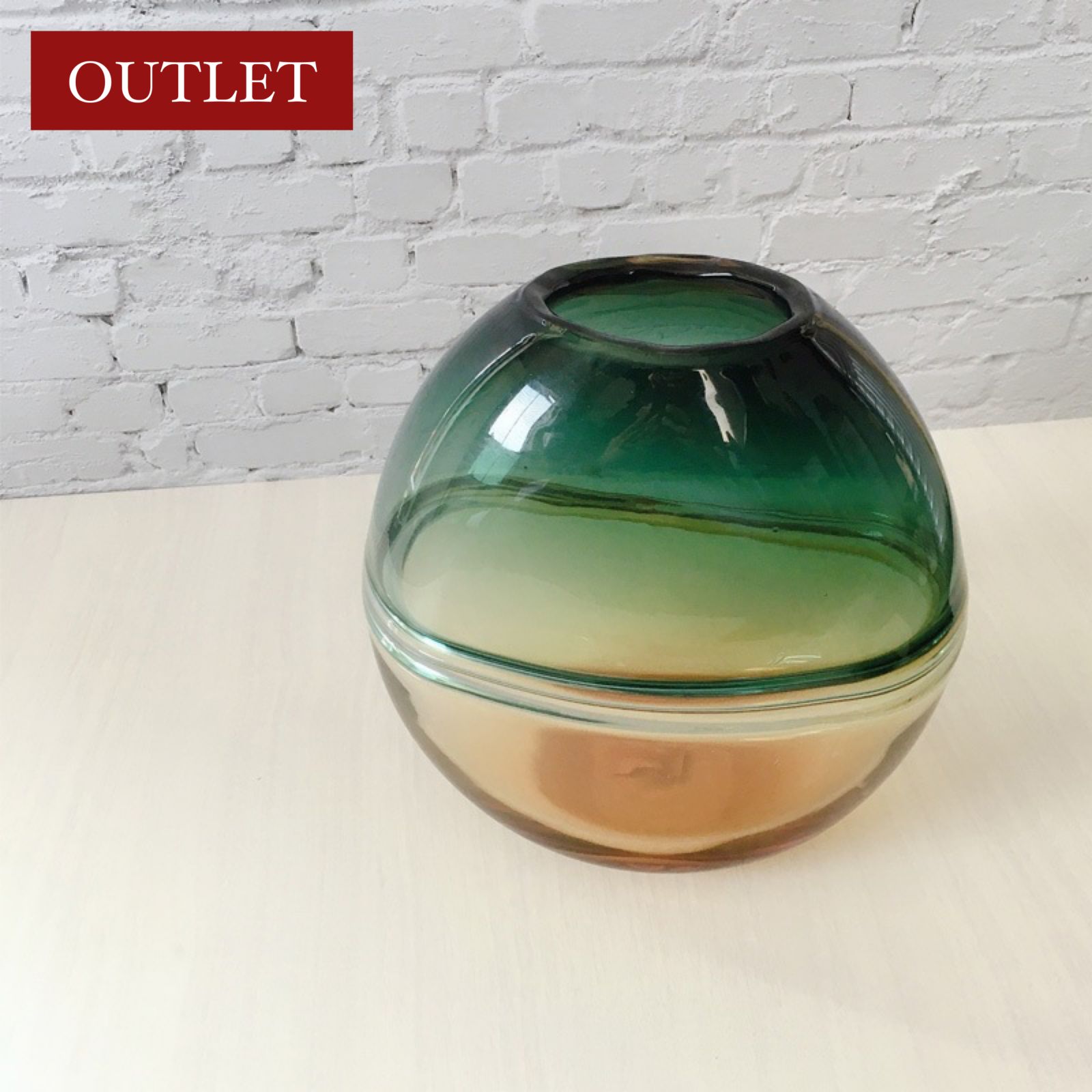 ◆アウトレット◆Liam Glass Base リアム ガラスベース 