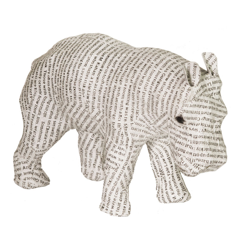 Liam　News Paper Animal  リアム ニュースペーパー アニマルコレクション　L